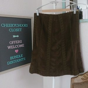 FINAL PRICE·LAST DAY Boden corduroy skirt